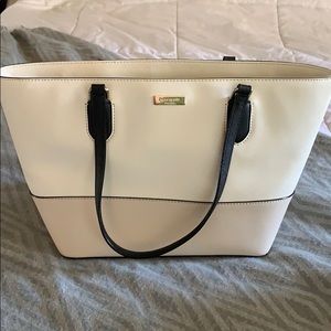 Kate Spade Dally Beige and Cream Tote Bag